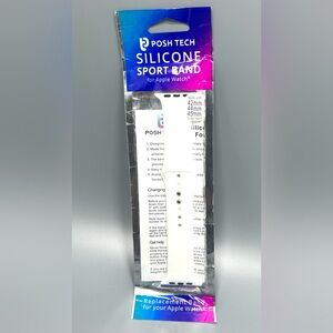 Posh Tech Silicon Sport Band  Apple Watch Replacement Strap